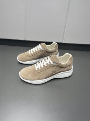 [프라다] Prada America's Cup 스웨이드 스니커즈 (2 COLORS)