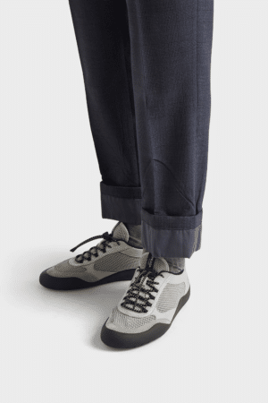 [프라다] Speedrock 레더 및 메쉬 패브릭 스니커즈 (4 COLORS)