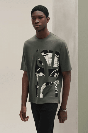 [에르메스] "Ex-Libris" 티셔츠 (2 COLORS)