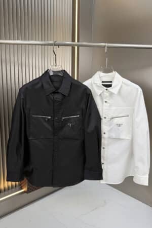 [프라다] 셔츠 재킷 (2 COLORS)