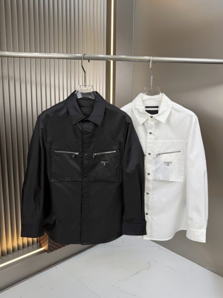 [프라다] 셔츠 재킷 (2 COLORS)
