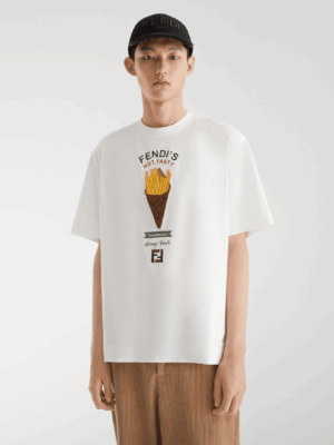 [펜디] 크루넥 티셔츠 (2 COLORS)