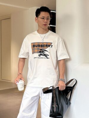 [버버리] EKD 체크 티셔츠 (2 COLORS)