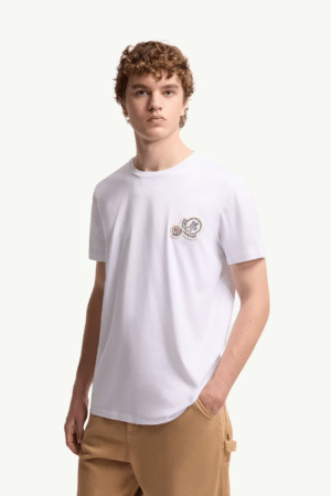 [몽클레어] 더블 로고 패치 티셔츠 (2 COLORS)