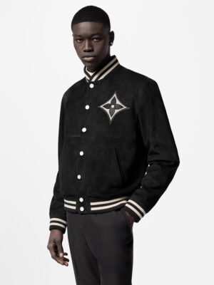 [루이비통] 엠벨리시드 램스킨 봄버 블루종 1AFXER