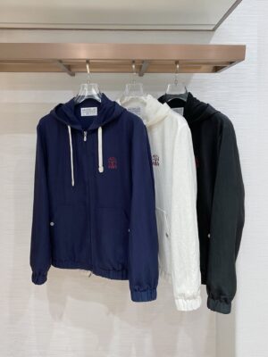 [브루넬로 쿠치넬리] 후디드 재킷 (3 COLORS)