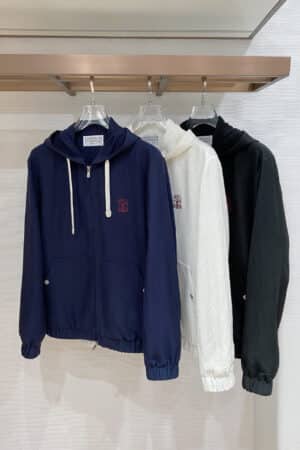 [브루넬로 쿠치넬리] 후디드 재킷 (3 COLORS)