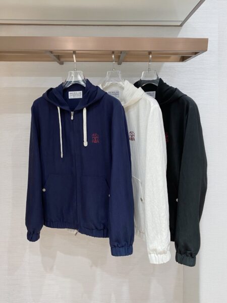 [브루넬로 쿠치넬리] 후디드 재킷 (3 COLORS)