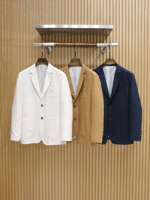 [브루넬로 쿠치넬리] 3 포켓 디테일 블레이저 재킷 (3 COLORS)