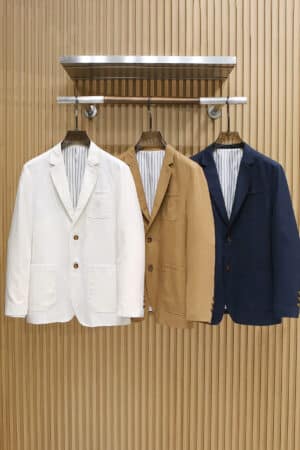 [브루넬로 쿠치넬리] 3 포켓 디테일 블레이저 재킷 (3 COLORS)