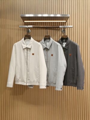 [브루넬로 쿠치넬리] 해링턴 재킷 (3 COLORS)