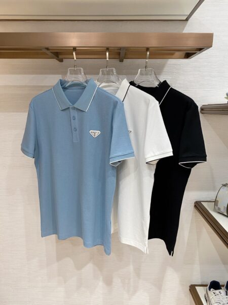 [프라다] 피케 폴로 셔츠 (3 COLORS)