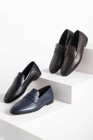 [제냐] 레더 로퍼 (3 COLORS)