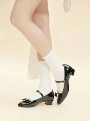 [페라가모] 바라 보우 메리 제인 (3 COLORS)