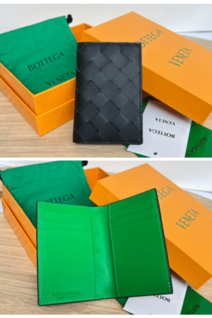 [보테가베네타]인트레치아토 플랩 카드 케이스 (6 COLORS)