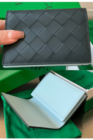 [보테가베네타] 인트레치아토 명함 케이스 605720 (8 COLORS)