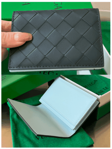 [보테가베네타] 인트레치아토 명함 케이스 605720 (8 COLORS)