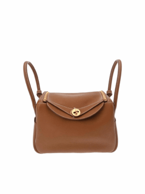 [에르메스] 린디 26cm Taurillon Clemence/ Gold - Gold