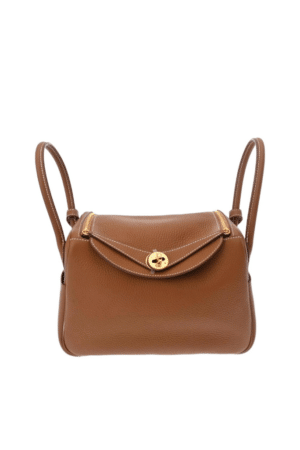 [에르메스] 린디 26cm Taurillon Clemence/ Gold - Gold