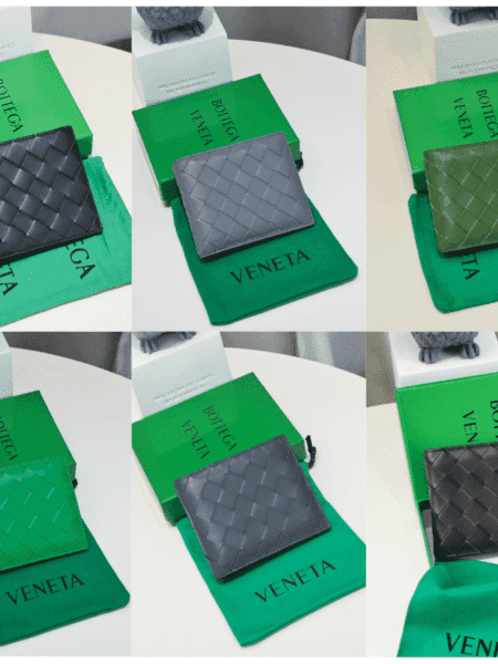 [보테가베네타] 인트레치아토 폴더형 지갑 743211 (6 COLORS)