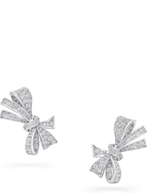 [그라프] 틸다의 보 클래식 다이아몬드 스터드 이어링 RGE1149