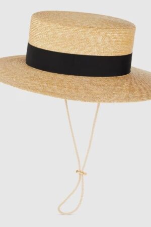 [구찌] 스트로우 보터 모자 6968694HAOE9760