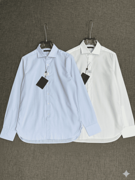 [루이비통] 스프레드 카라 옥스포드 셔츠 (2 COLORS)