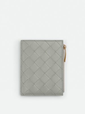 [보테가베네타] 스몰 인트레치아토 폴더형 지퍼 지갑 742330 (10 COLORS)