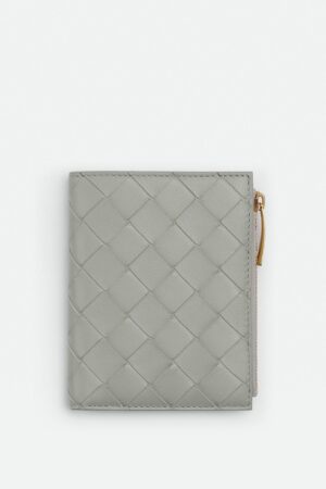 [보테가베네타] 스몰 인트레치아토 폴더형 지퍼 지갑 742330 (10 COLORS)