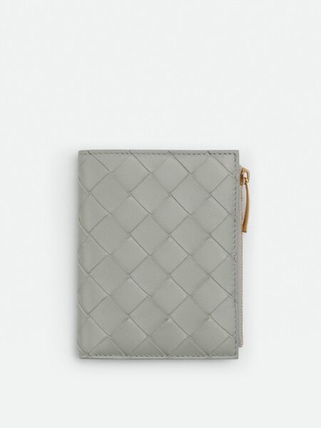 [보테가베네타] 스몰 인트레치아토 폴더형 지퍼 지갑 742330 (10 COLORS)