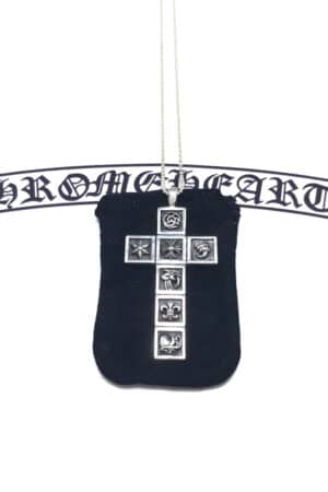 [크롬하츠] 프레임 참 크로스 팬던트