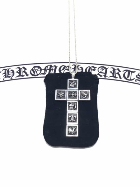 [크롬하츠] 프레임 참 크로스 팬던트