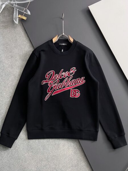 [돌체앤가바나] 자수 코튼 스웨트셔츠 (2 COLORS)