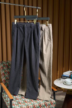 [브루넬로 쿠치넬리] 코듀로이 와이드 팬츠 (2 COLORS)