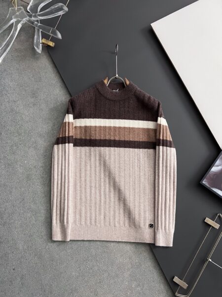 [제냐] 캐시미어 울라운드 니트