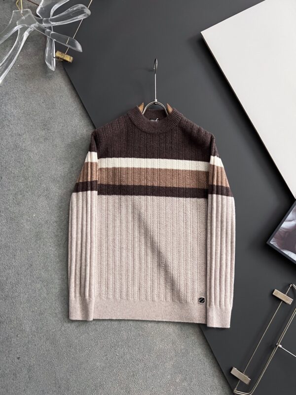 [제냐] 캐시미어 울라운드 니트