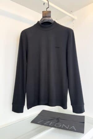 [제냐] 모크넥 긴팔 티셔츠 (4 COLORS)