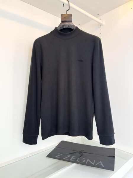 [제냐] 모크넥 긴팔 티셔츠 (4 COLORS)