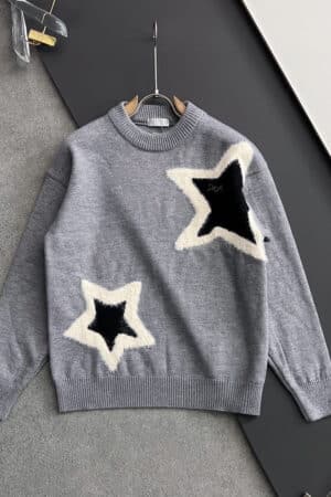 [디올] 패턴 울 스웨터 (2 COLORS)