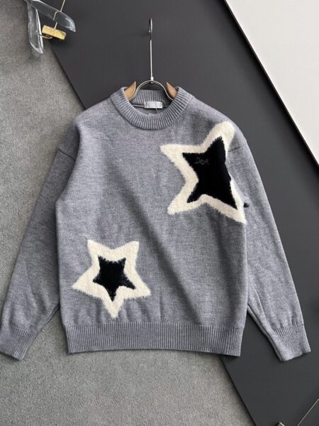 [디올] 패턴 울 스웨터 (2 COLORS)