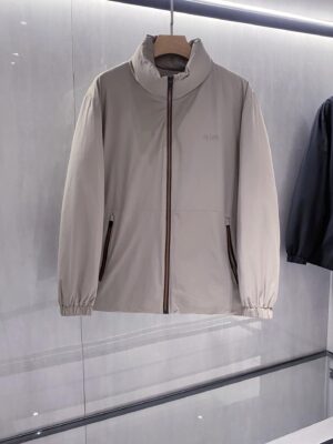 [제냐] 자수 로고 자켓 (2 COLORS)