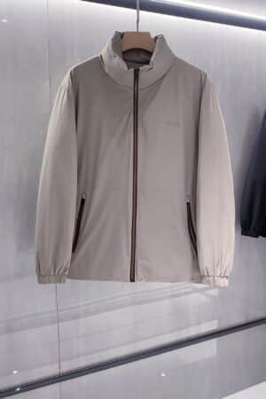 [제냐] 자수 로고 자켓 (2 COLORS)