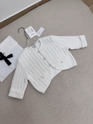 [샤넬] 숏 니트 가디건 (2 COLORS)