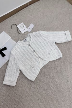 [샤넬] 숏 니트 가디건 (2 COLORS)