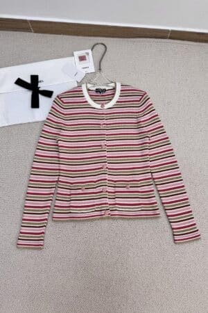 [샤넬] 스트라이프 가디건