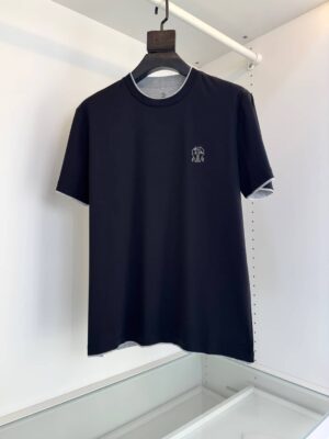 [브루넬로 쿠치넬리] 코튼 크루넥 티셔츠 (3 COLORS)