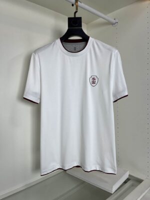 [브루넬로 쿠치넬리] 로고 저지 티셔츠 ( 2 COLORS)