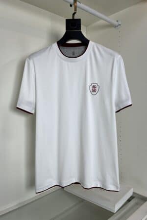 [브루넬로 쿠치넬리] 로고 저지 티셔츠 ( 2 COLORS)