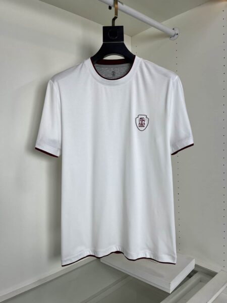 [브루넬로 쿠치넬리] 로고 저지 티셔츠 ( 2 COLORS)