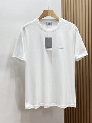 [벨루티] 가죽 디테일이 면 티셔츠 (3 COLORS)